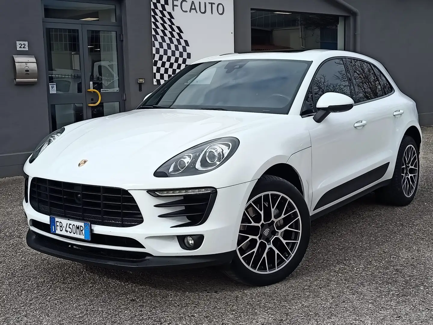 Porsche Macan 3.0 S Diesel Blanc - 1