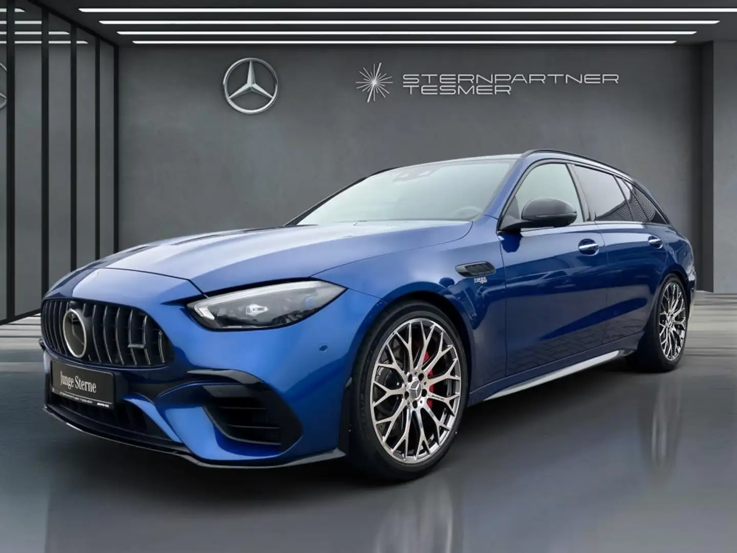 Mercedes-Benz C 63 AMG AMG C 63 T S E PerfoS HuD D-Light 360°B-3D DrivP Blau - 2
