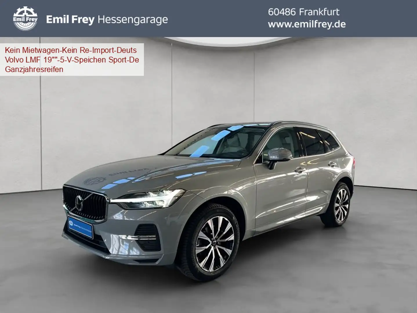 Volvo XC60 XC60 B5 AWD Aut Lederpolsterung Hell Beige UA00 Grau - 1