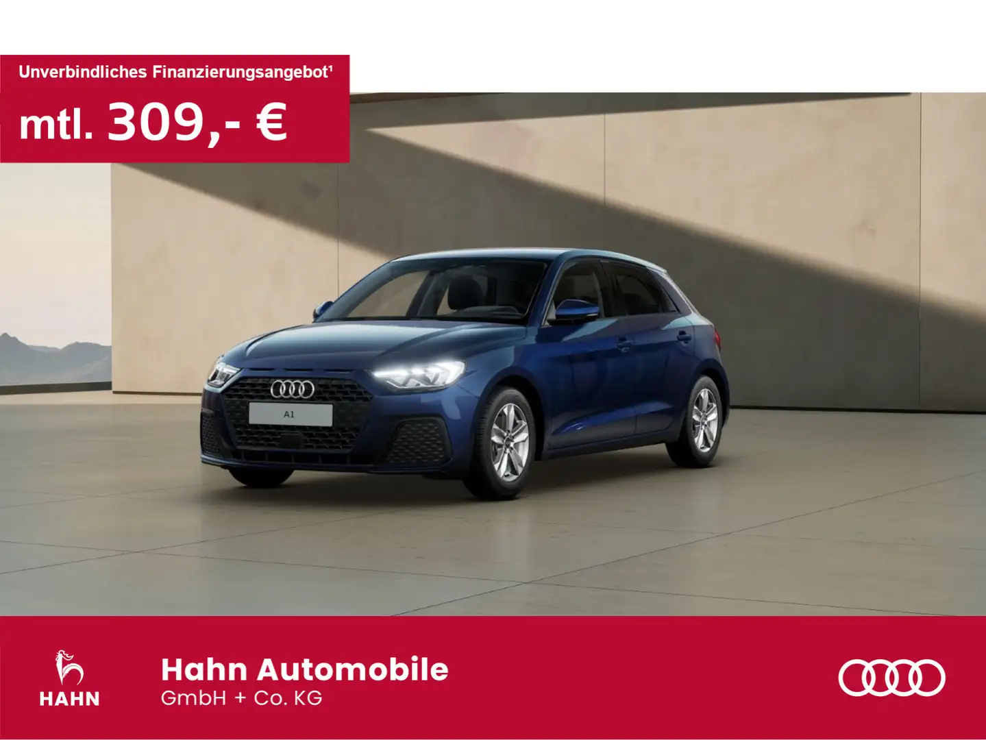 Audi A1 30 TFSI 116 PS Blau - 1