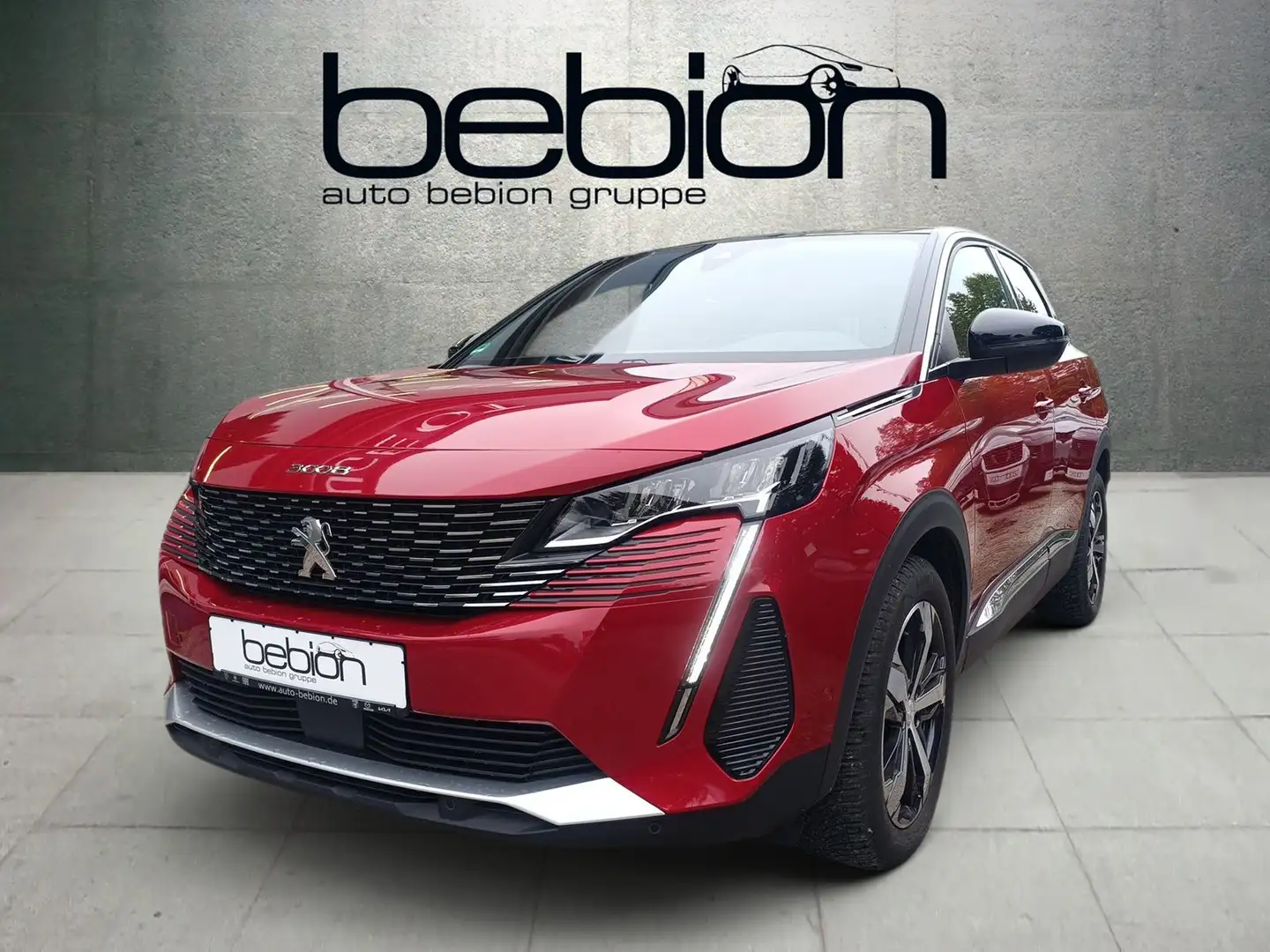 Peugeot 3008 1.2 PureTech 130 Allure Pack KeyLess LED LM Rouge - 1