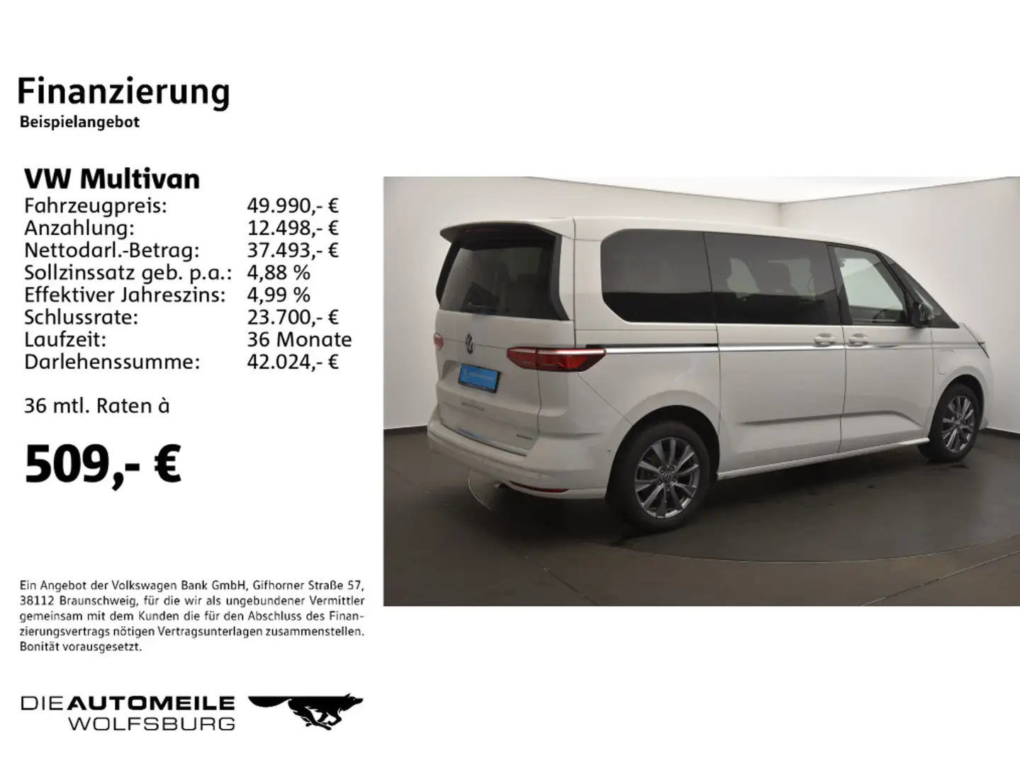 Volkswagen T7 Multivan T7 Multivan KÜ 1.4 eHybrid OPF DSG Style Fehér - 2
