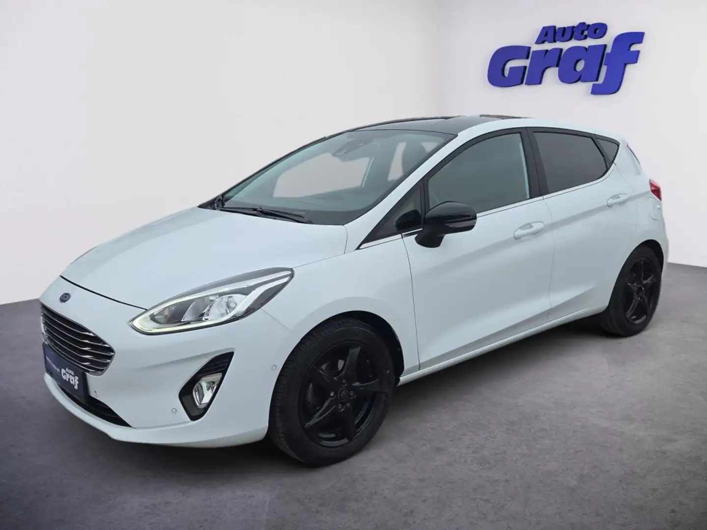 Ford Fiesta Titanium 1,1 Start/Stop Weiß - 1