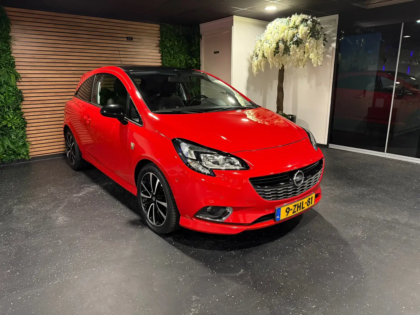 Opel Corsa 1.0 Turbo Color Edition OPC-Line/NAVI/CAMERA/BLIND Rood - 1