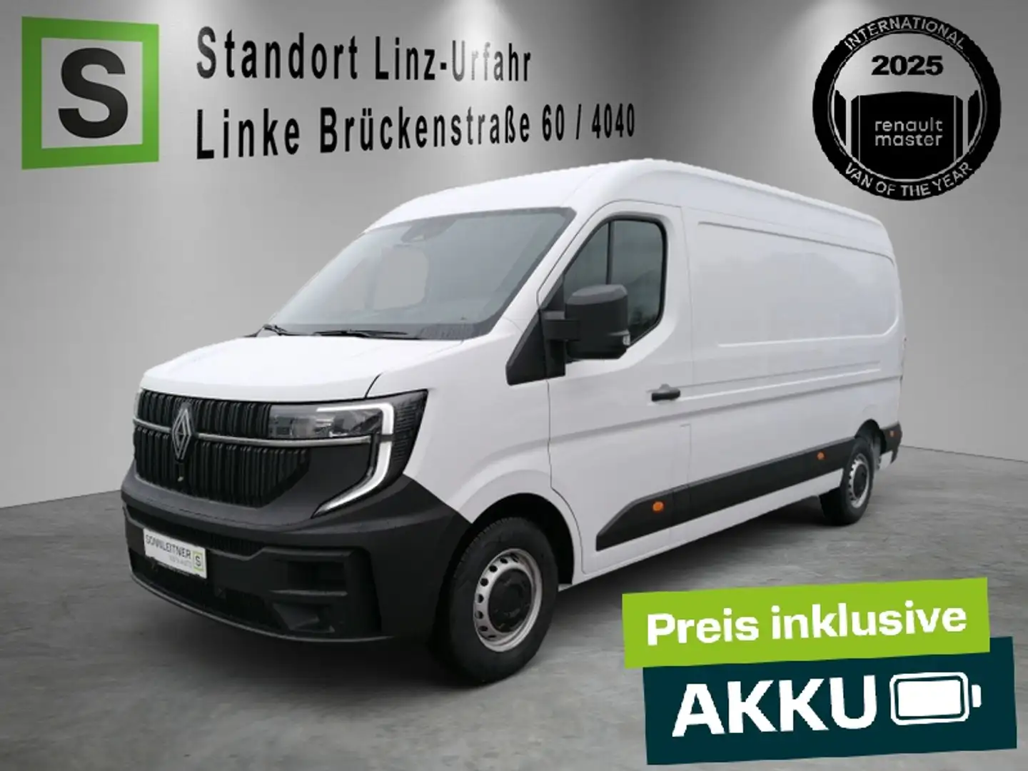 Renault Master MASTER E-Tech Electric Kastenwagen L3H2 3,5t EV87 bijela - 1
