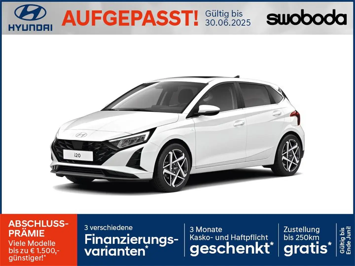 Hyundai i20 (BC3) GO 1.2 MPI b5bg1 Weiß - 1