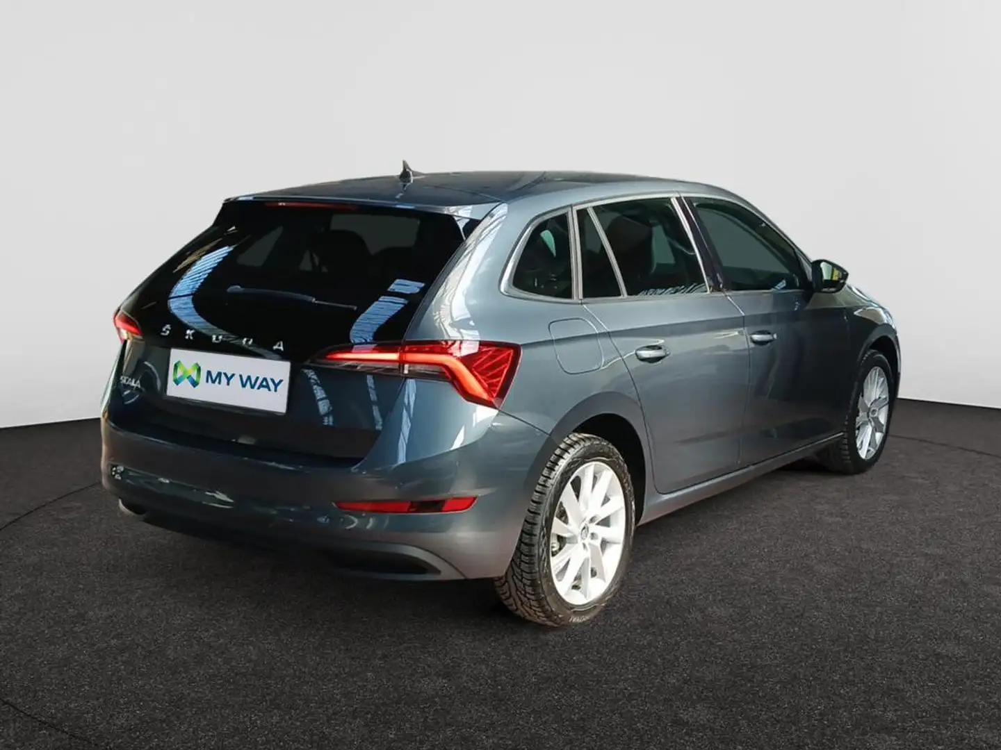 Skoda Scala Scala Ambition 1,0 TSI 81 KW 6-speed mech. Grijs - 2