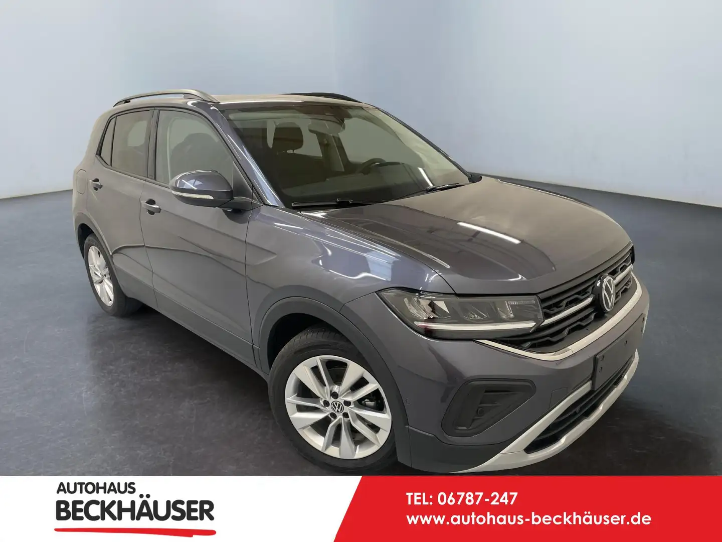 Volkswagen T-Cross LIFE 1.0 TSI 116PS/85kW 6G 2026 +AHK+RFK+SHZ+Ad... Gris - 1