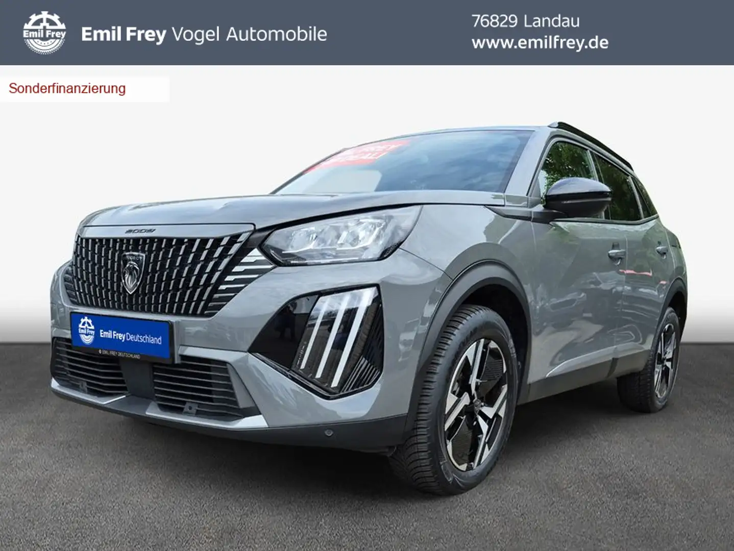 Peugeot 2008 BlueHDi 130 EAT8 Allure Grau - 1
