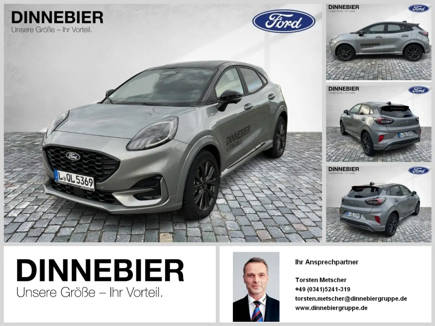 Ford Puma ST-Line X LED+360°Kamera+Winterpaket Silber - 1