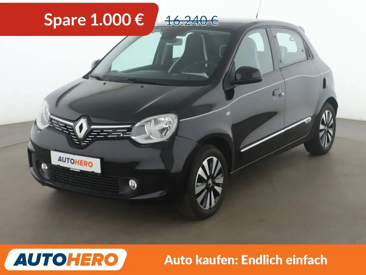 Renault Twingo 0.9 TCe Intens Aut.*TEMPO*LIMITER*KLIMA* Schwarz - 1