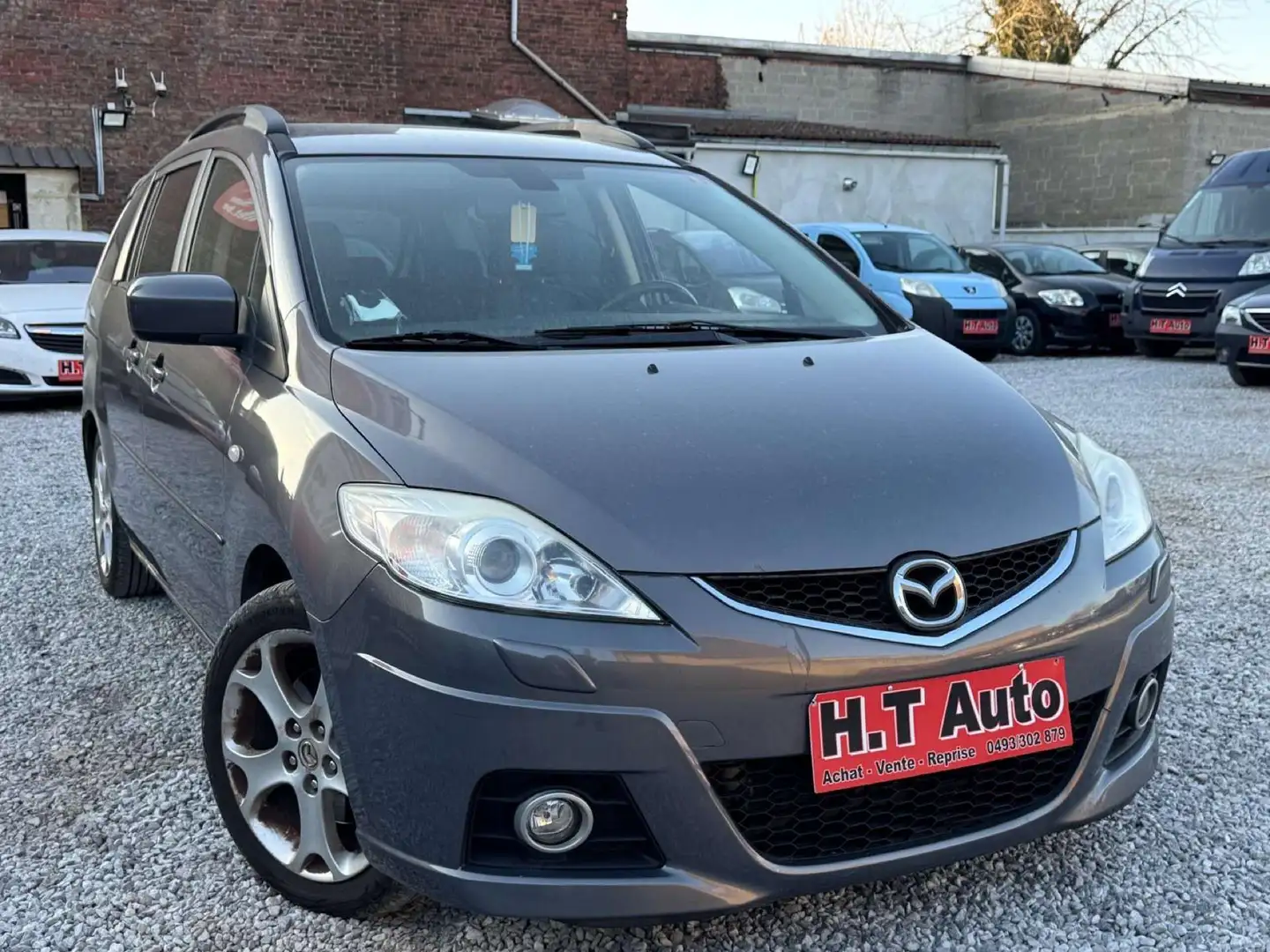 Mazda 5 2.0 Turbo CDVi 16v/7 places/Gps/Airco Vert - 2