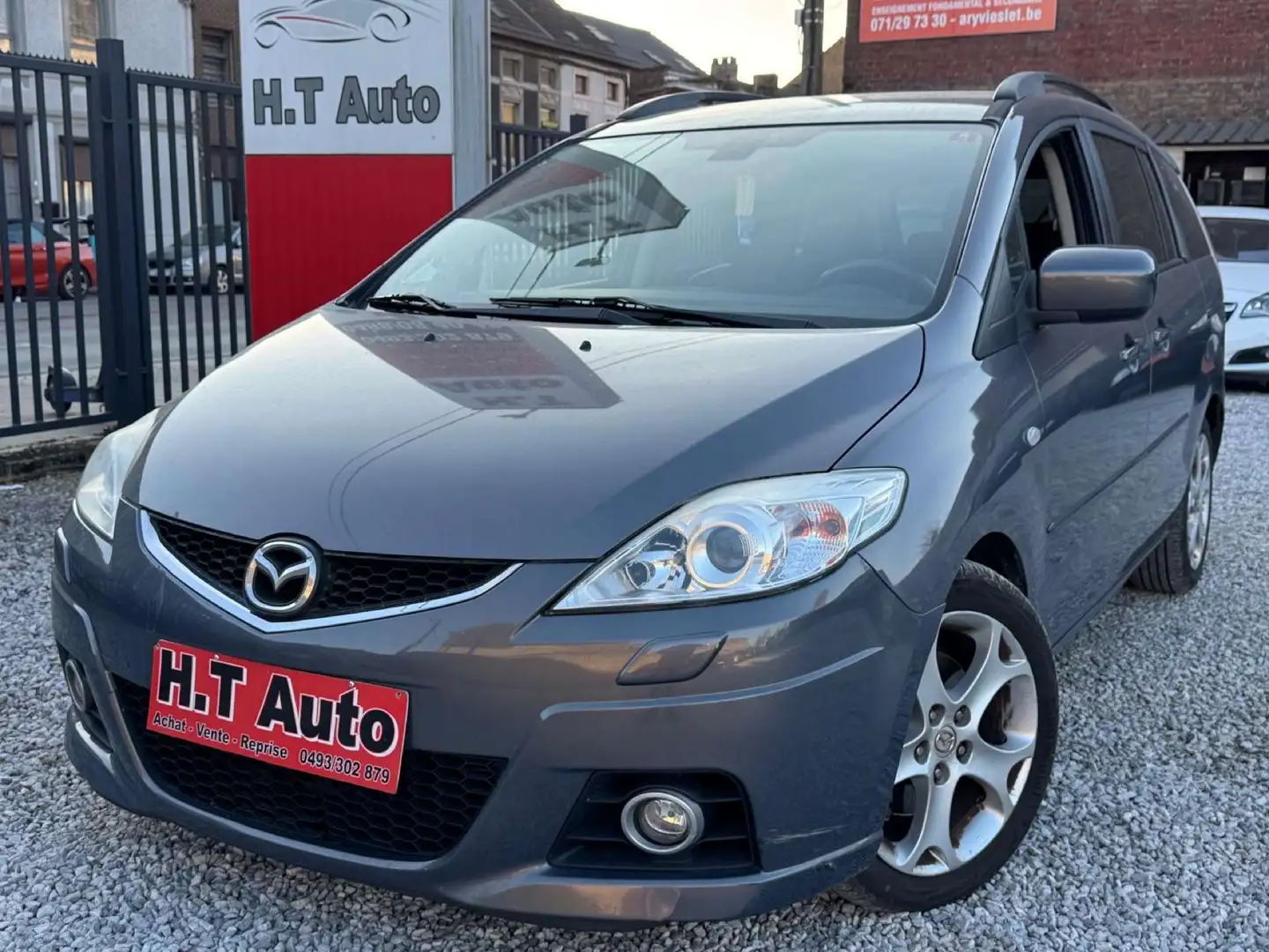 Mazda 5 2.0 Turbo CDVi 16v/7 places/Gps/Airco Fehér - 1
