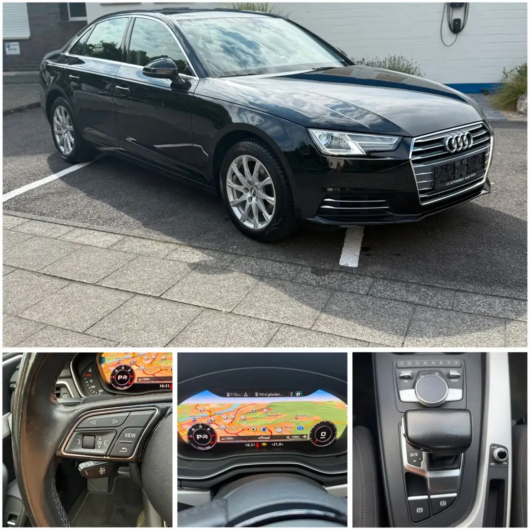 Audi A4 Lim. sport,digtal Tacho,Auto,Navi,LED Noir - 1