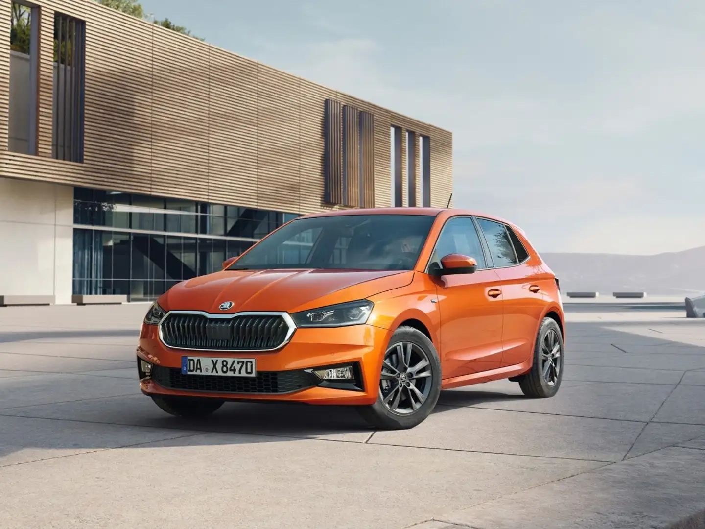 Skoda Fabia Essence 1,0 MPI Blau - 2