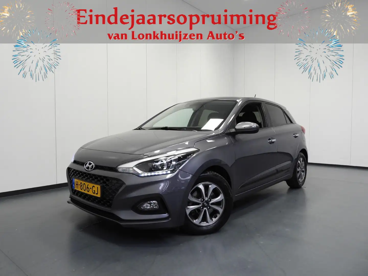 Hyundai i20 1.0 T-GDI 100PK Premium NAVI/CAMERA/CLIMA/15"LMV! Grigio - 1