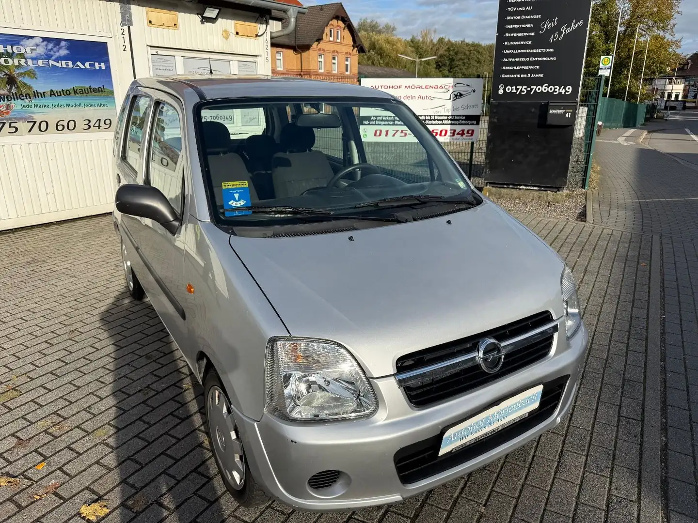 Opel Agila 1.2 Silber - 2