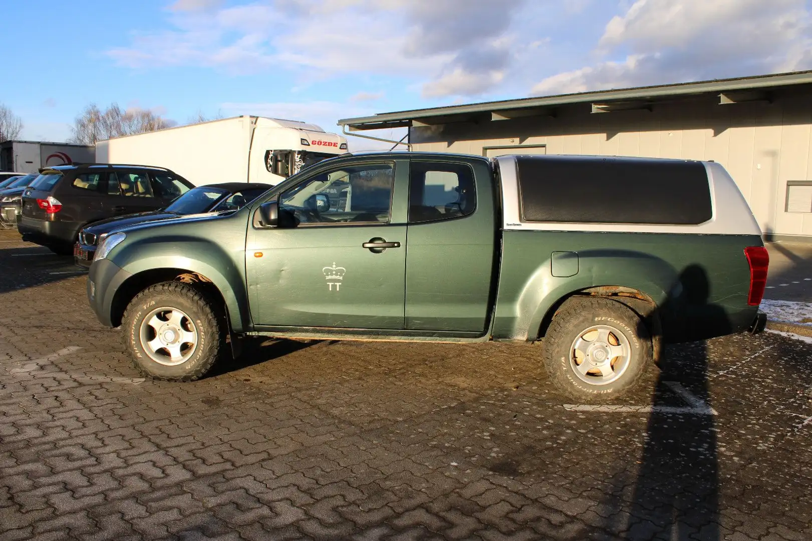 Isuzu D-Max Single Cab 2WD 1.HAND*KOFFER*JÄGERFAHRZEUG Grün - 2