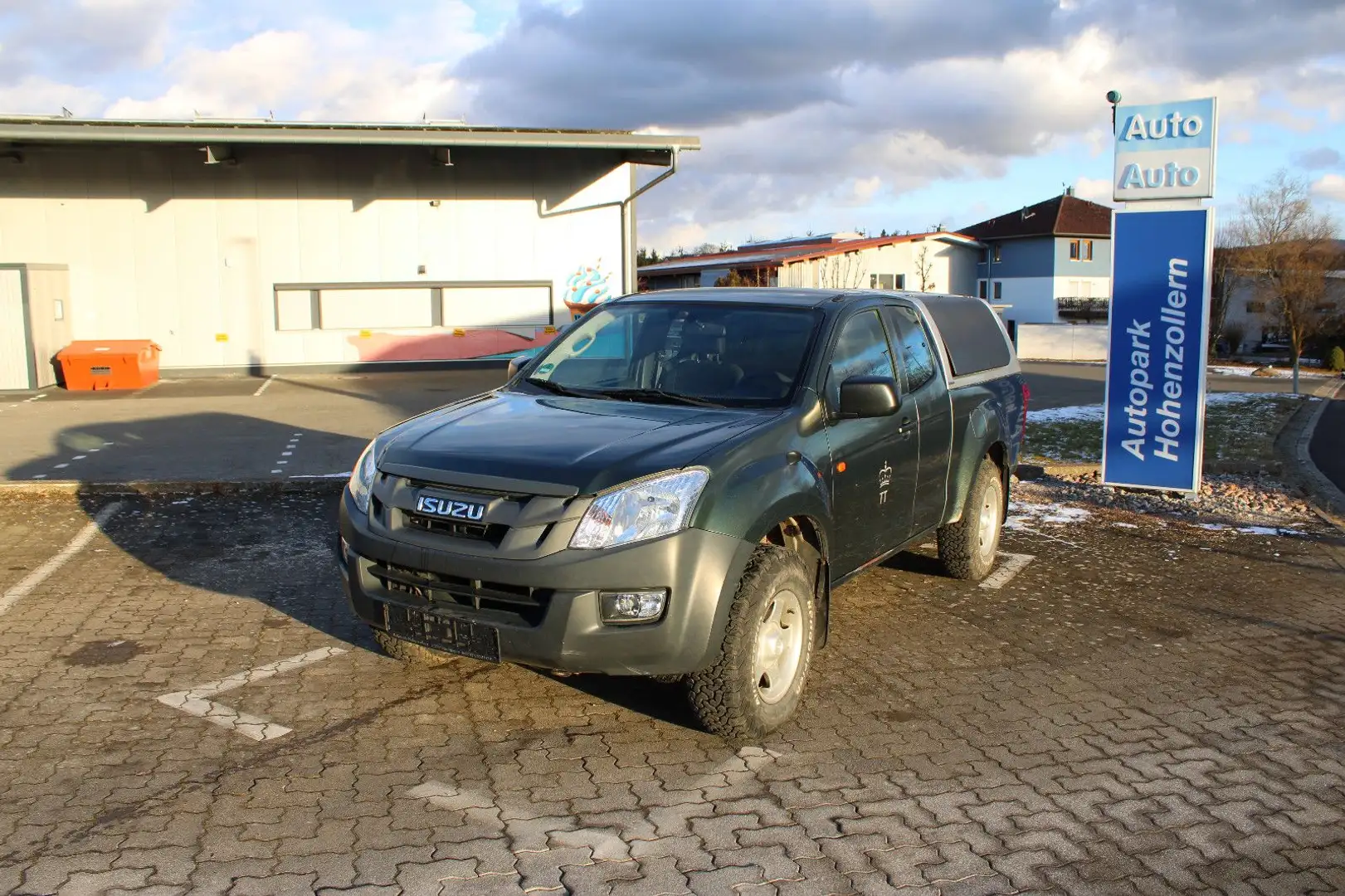Isuzu D-Max Single Cab 2WD 1.HAND*KOFFER*JÄGERFAHRZEUG Grün - 1