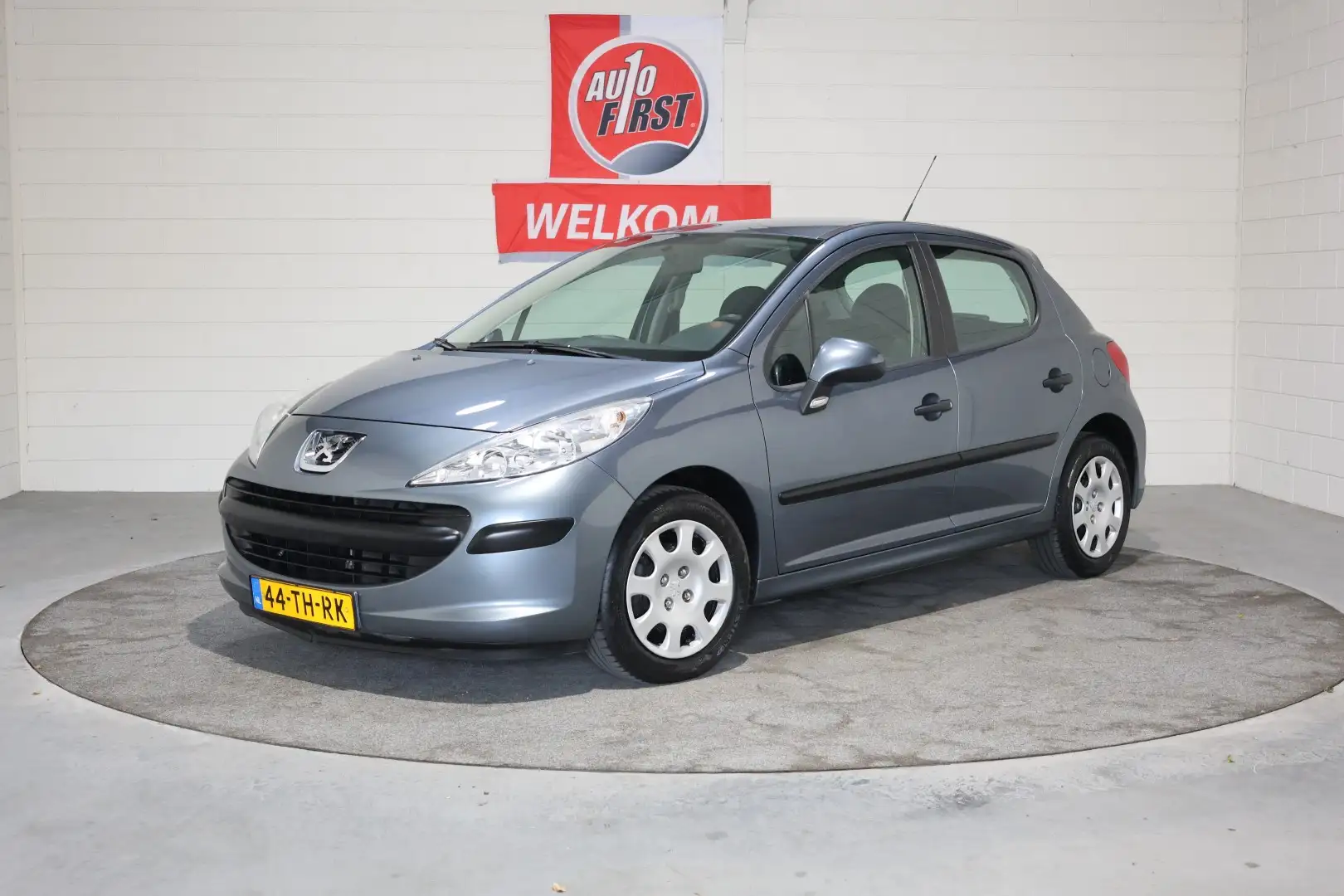 Peugeot 207 1.4-16V XR, Airco, 5 deurs, Lage km stand, NL auto Gris - 1