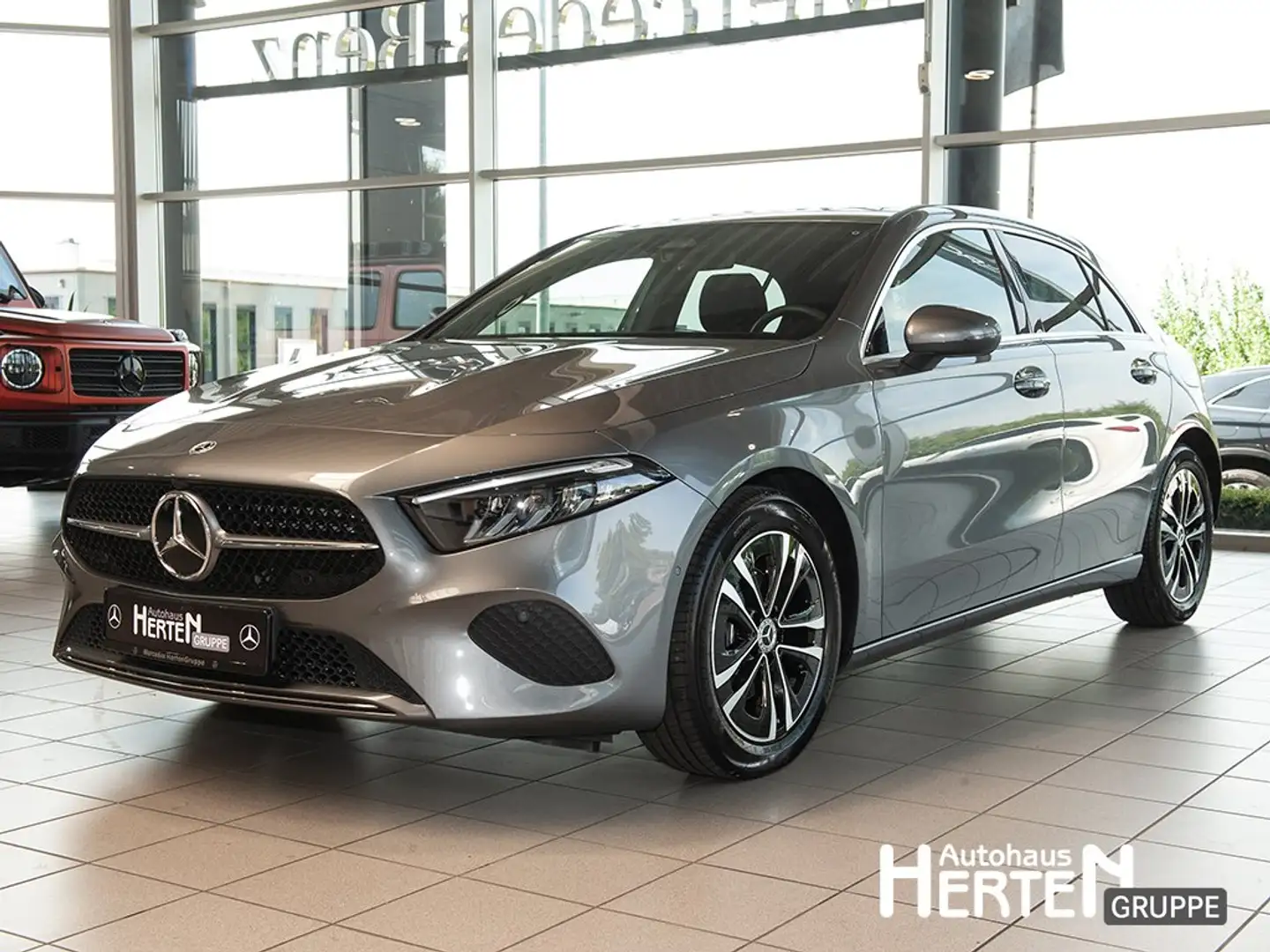 Mercedes-Benz A 180 +PROGRESSIVE+LED+R-KAMERA+NAVI+DAB+SHZ+ Grigio - 1