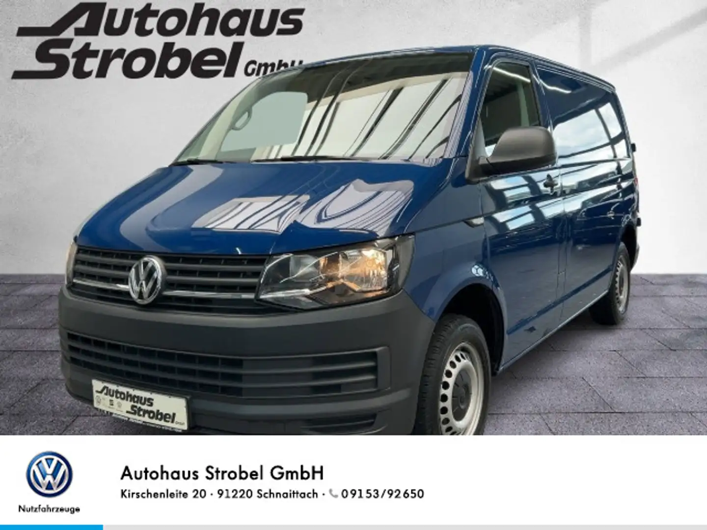 Volkswagen T6 Transporter 2.0 TDI "Eco Profi" AHK Parkp. Klima T Blau - 1