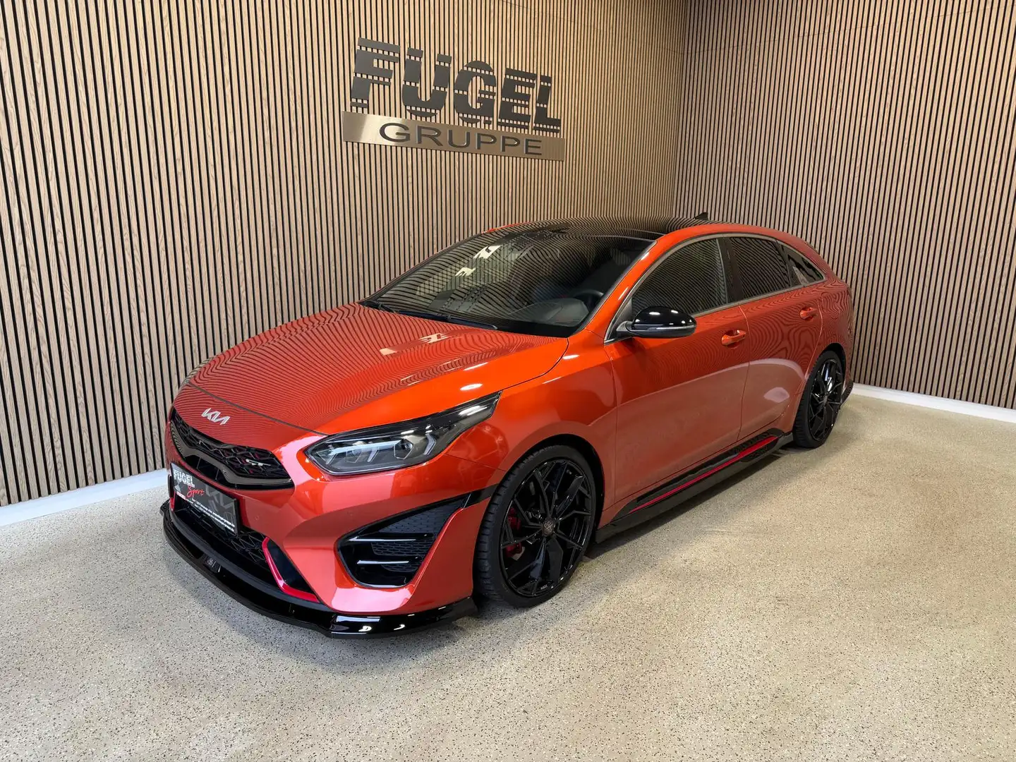Kia ProCeed / pro_cee'd 1.6 T-GDI DCT GT Komfort Pano|4xSHZ|Navi|LED|ACC Orange - 2