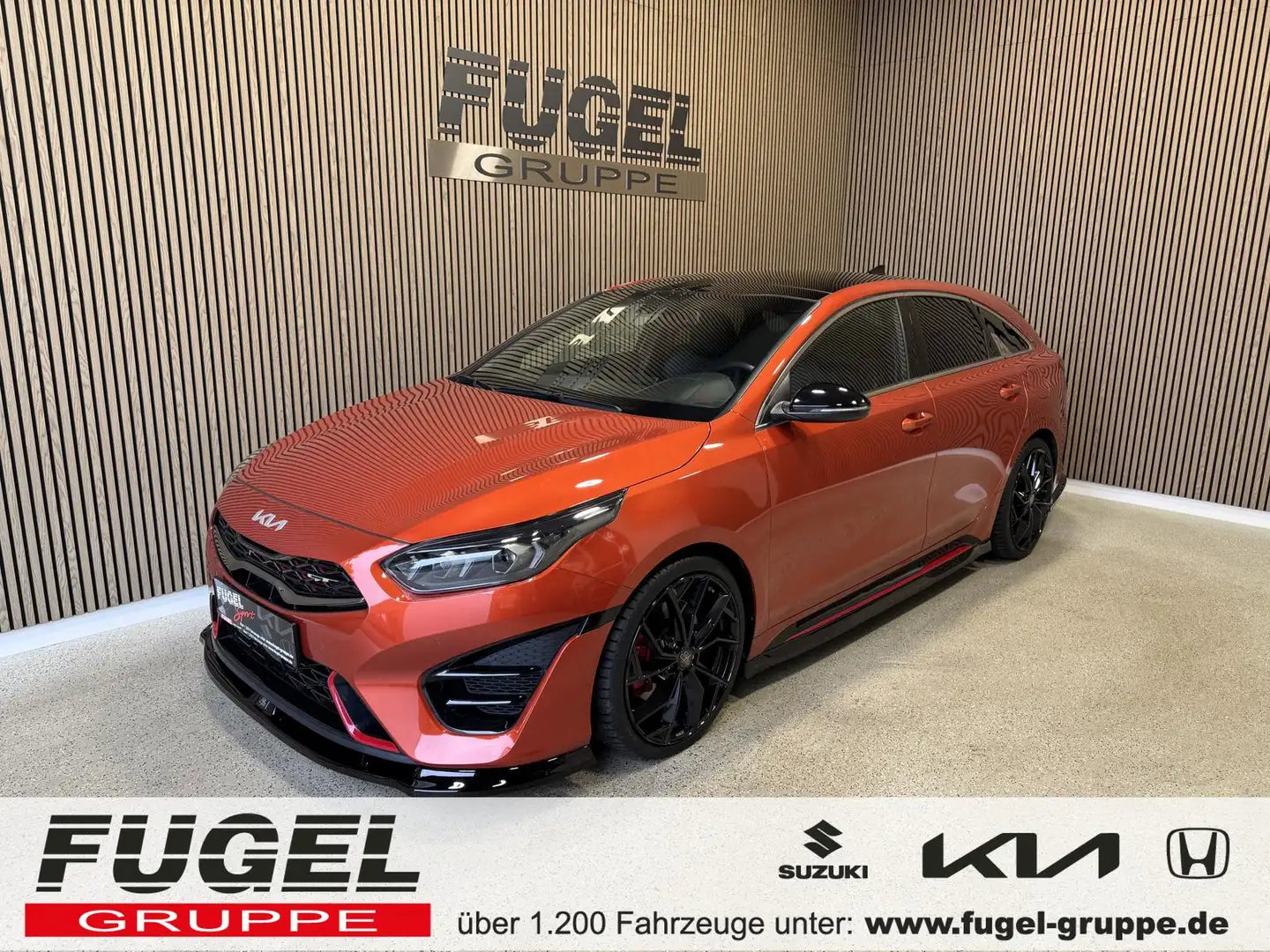 Kia ProCeed / pro_cee'd 1.6 T-GDI DCT GT Komfort Pano|4xSHZ|Navi|LED|ACC Orange - 1