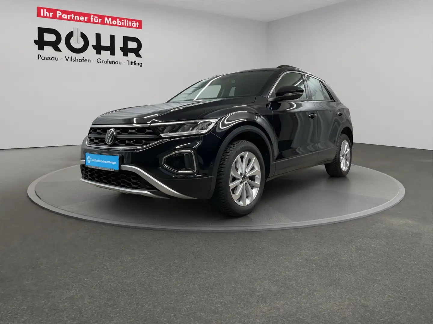 Volkswagen T-Roc Life (AHK.Navi.PDC) 1.0 TSI Schwarz - 2