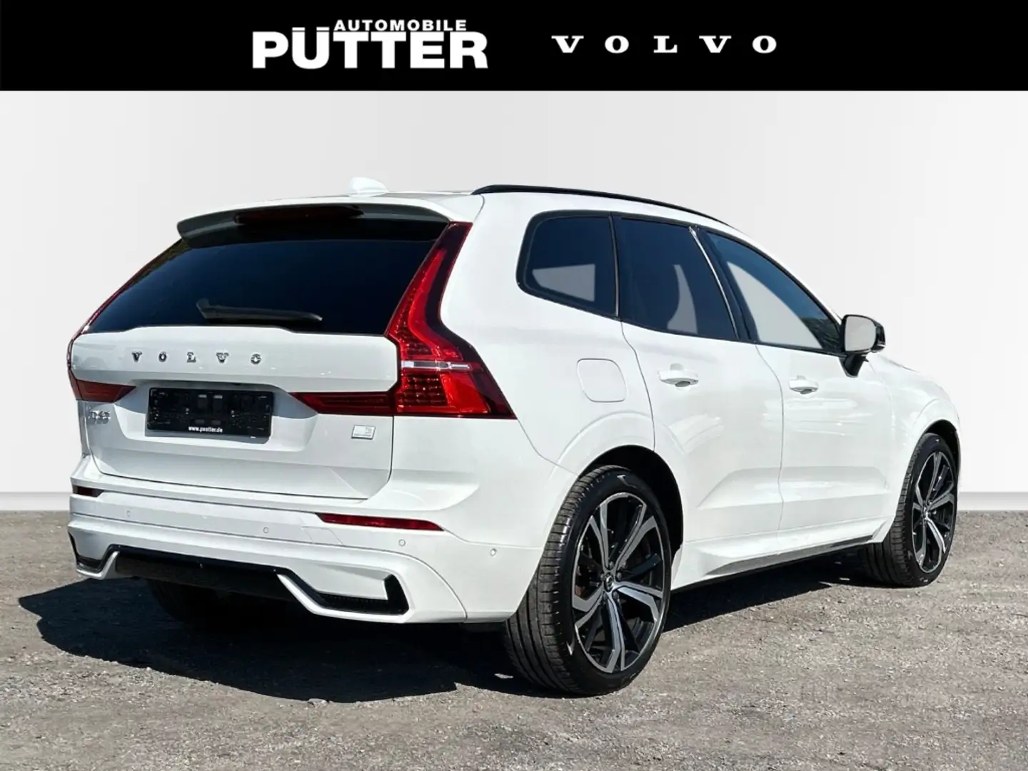 Volvo XC60 Recharge T6 AWD R-Design 21'' AHK Luft 360 Kamera Weiß - 2