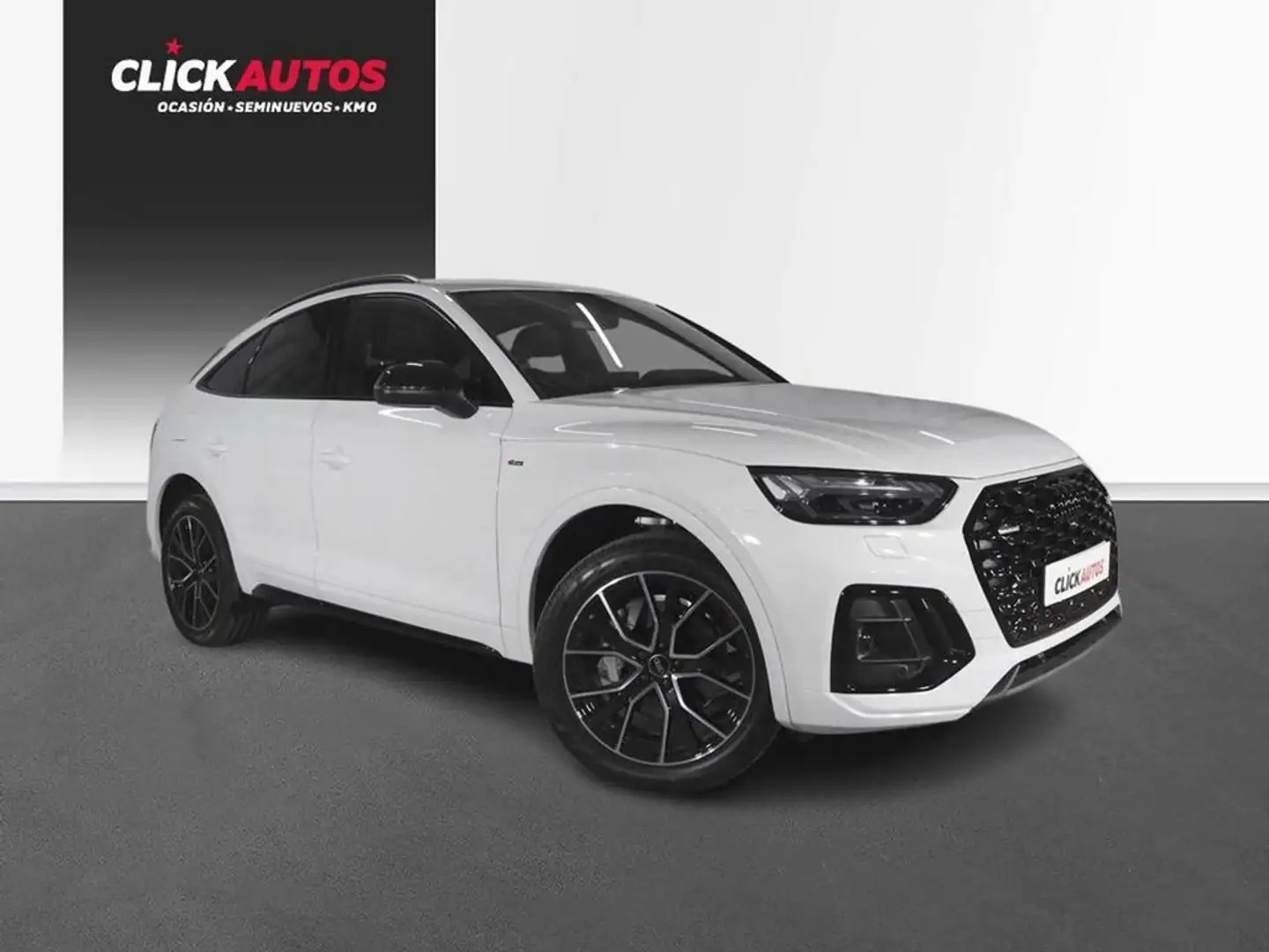 Audi Q5 2.0 TDI 204CV 40 Black Line Edition HEV Stronic Weiß - 2