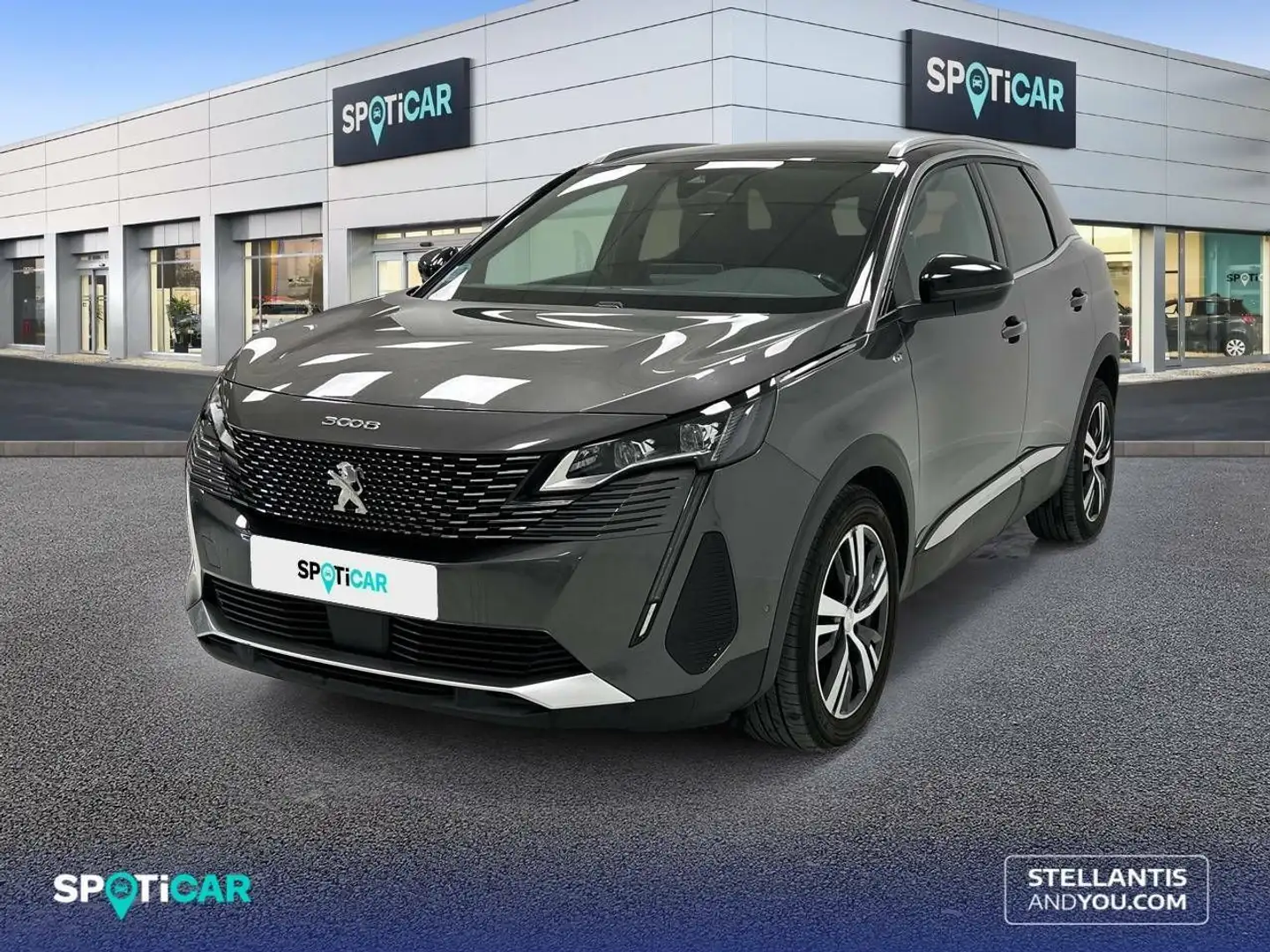 Peugeot 3008 1.5 BlueHDi 96kW S&S  EAT8 GT Gris - 1
