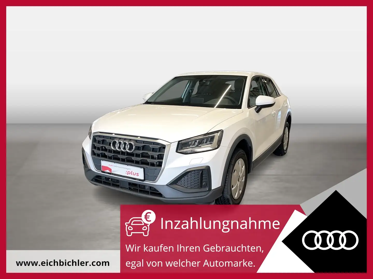 Audi Q2 35 TDI S tronic AHK LED KlimaA SoundSys PDC Weiß - 1