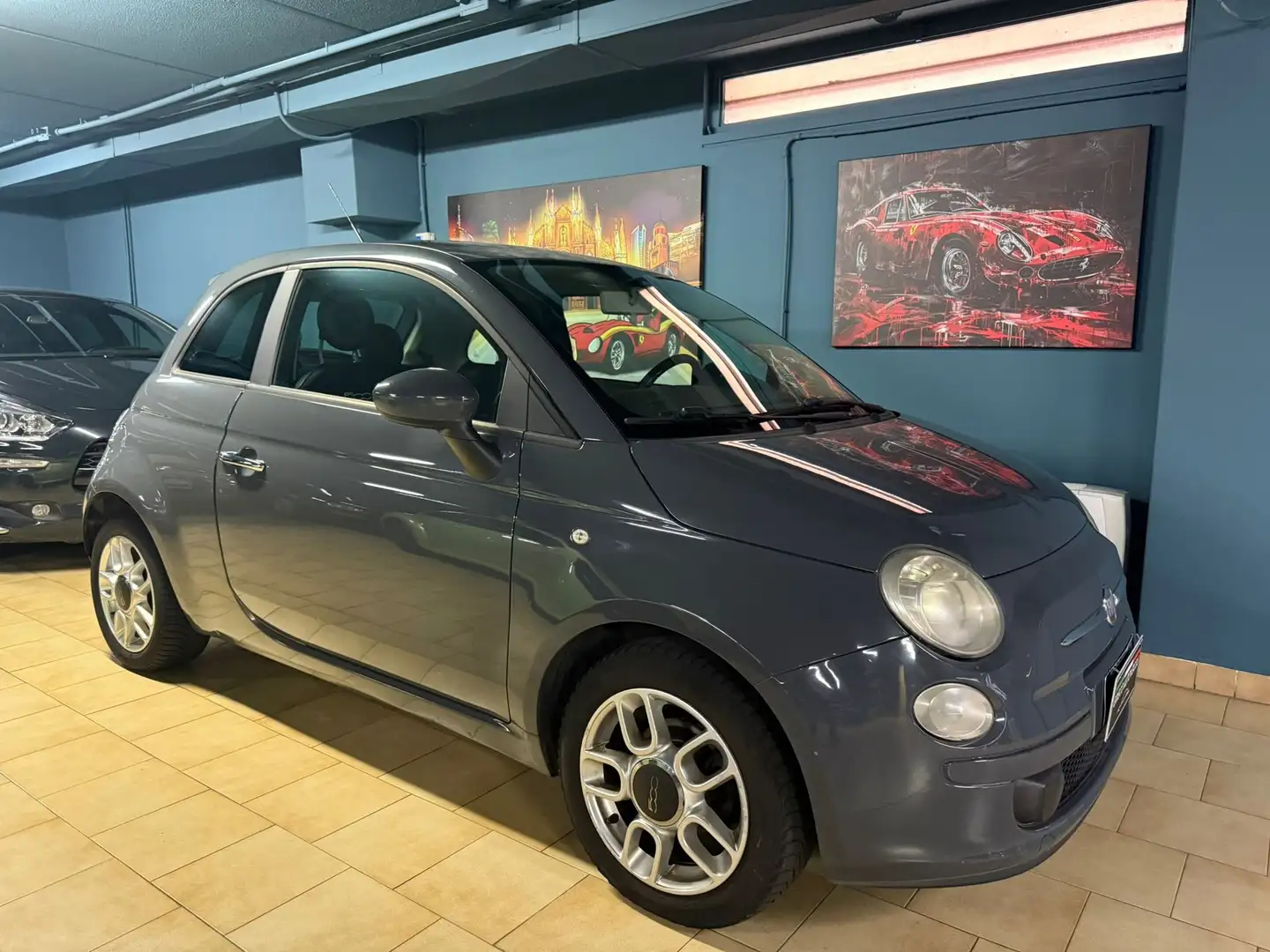 Fiat 500 500 150NTESIMO ANNIVERSARIO SEDILI IN PELLE Blauw - 2