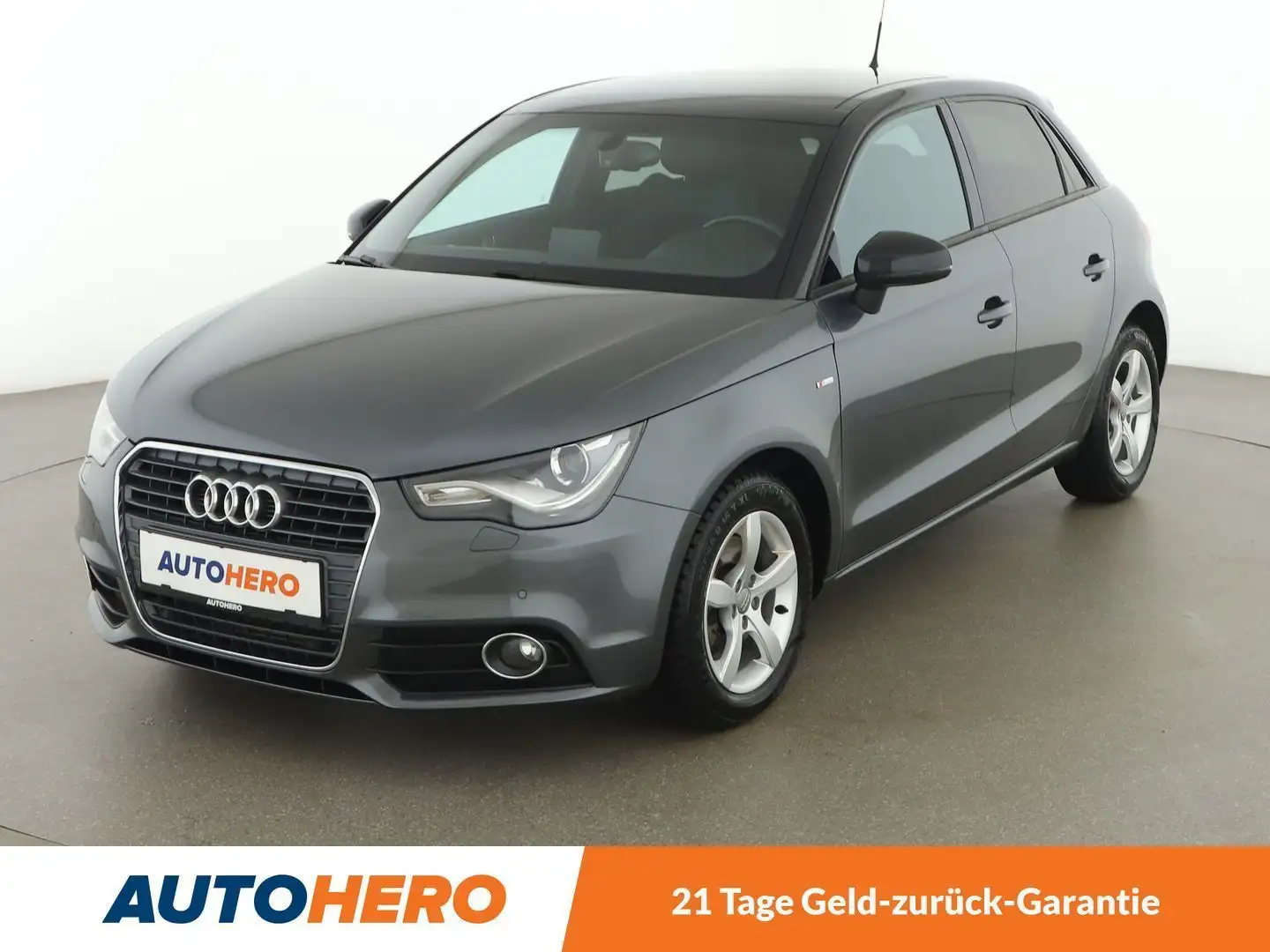 Audi A1 1.6 TDI S line *NAVI*PDC*BOSE*SHZ*SCHIEBEDACH Grau - 1