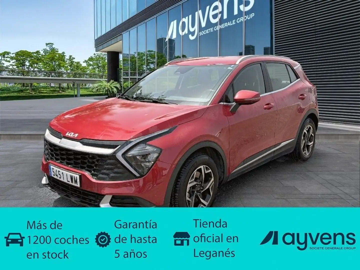 Kia Sportage 1.6 T-GDi Concept 150 Rojo - 1