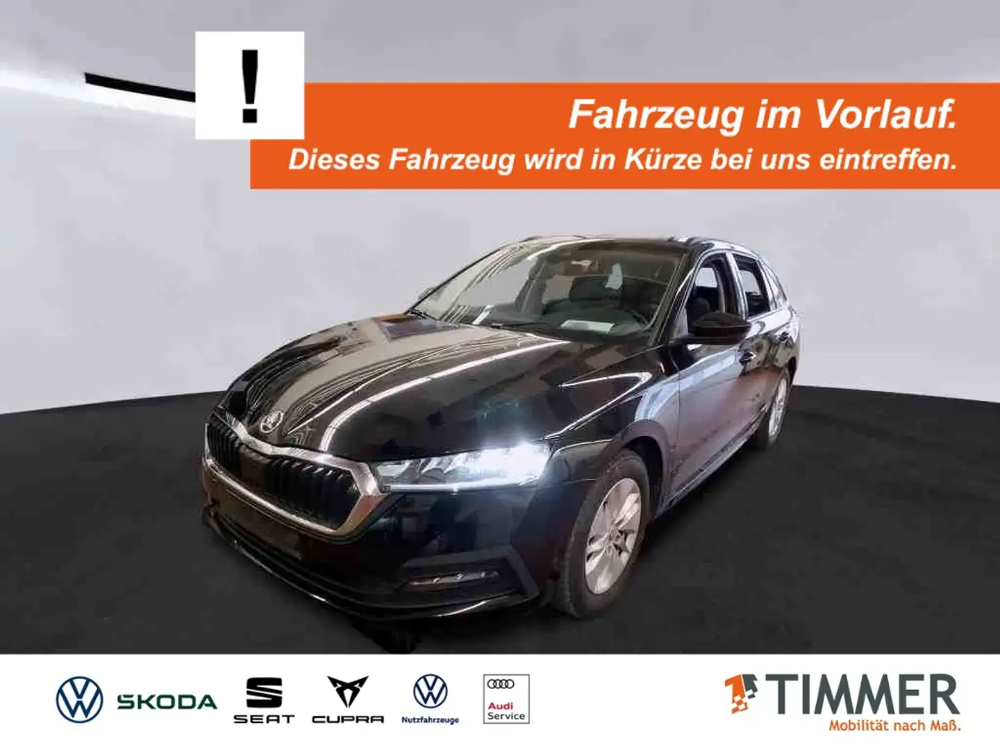 Skoda Octavia Combi 2.0 TDI DSG +LED +ACC +NAVI +SHZ +ALU +APP- Schwarz - 1