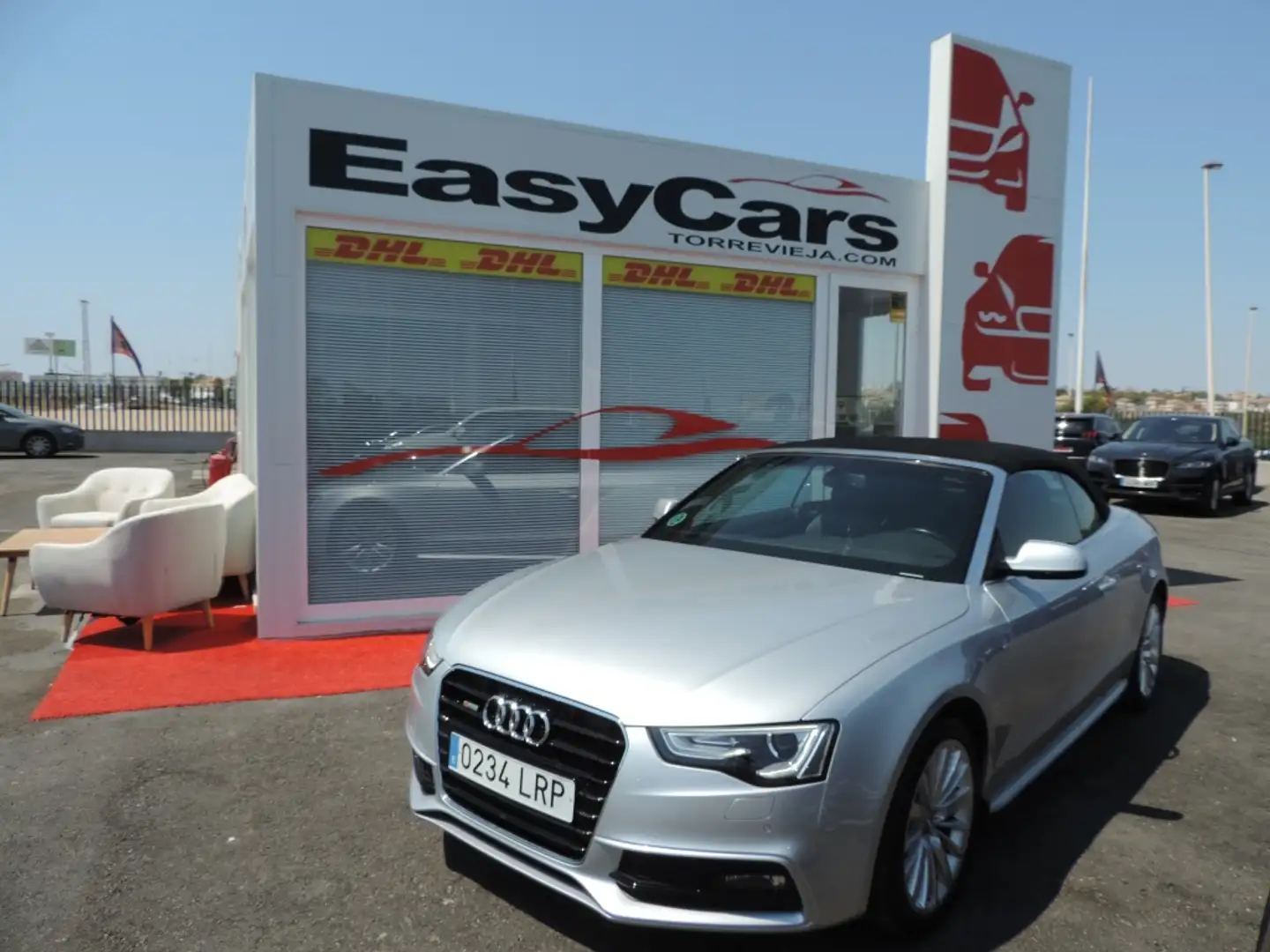 Audi A5 Cabrio 1.8 TFSI S line edition Argent - 1