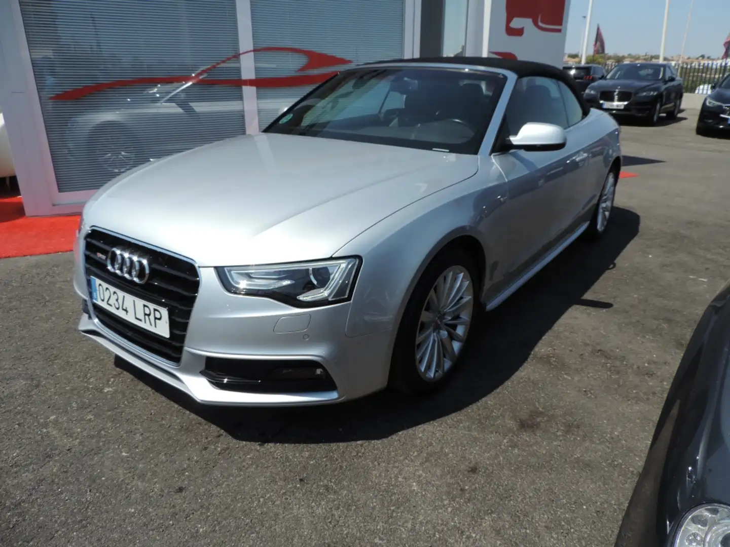 Audi A5 Cabrio 1.8 TFSI S line edition Argent - 2