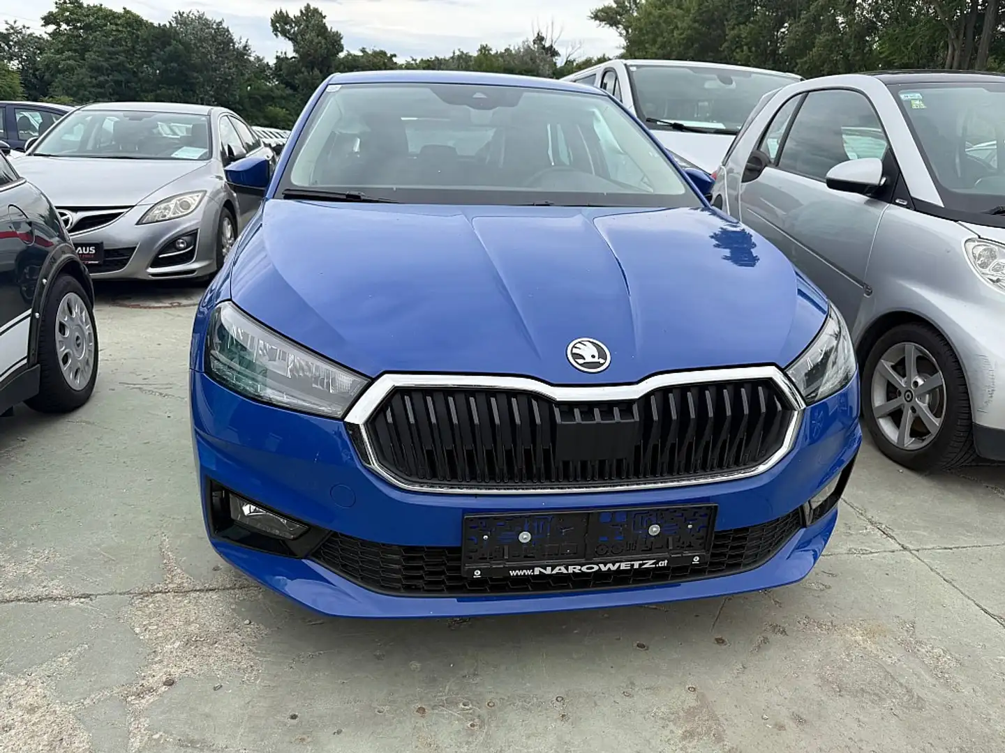 Skoda Fabia Style 1,0 TSI DSG |UNFALLAUTO| Blau - 2