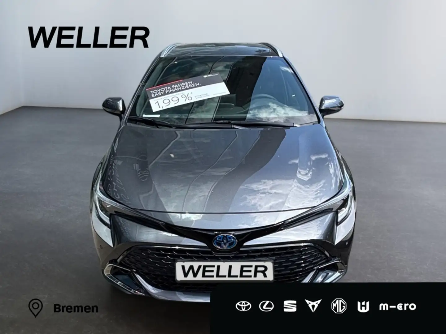 Toyota Corolla 2.0 Hybrid TS Teamplayer *Navi*LED*CAM* Grau - 2