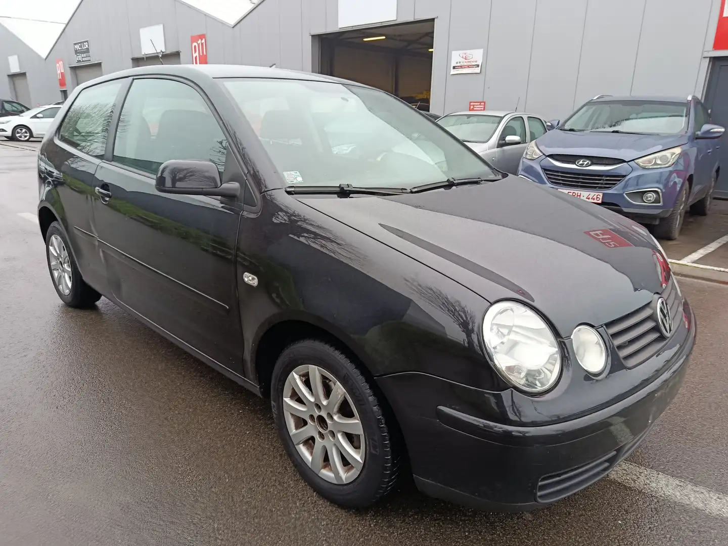 Volkswagen Polo 1.2i Comfortline airco prêt à immatr. Zwart - 2