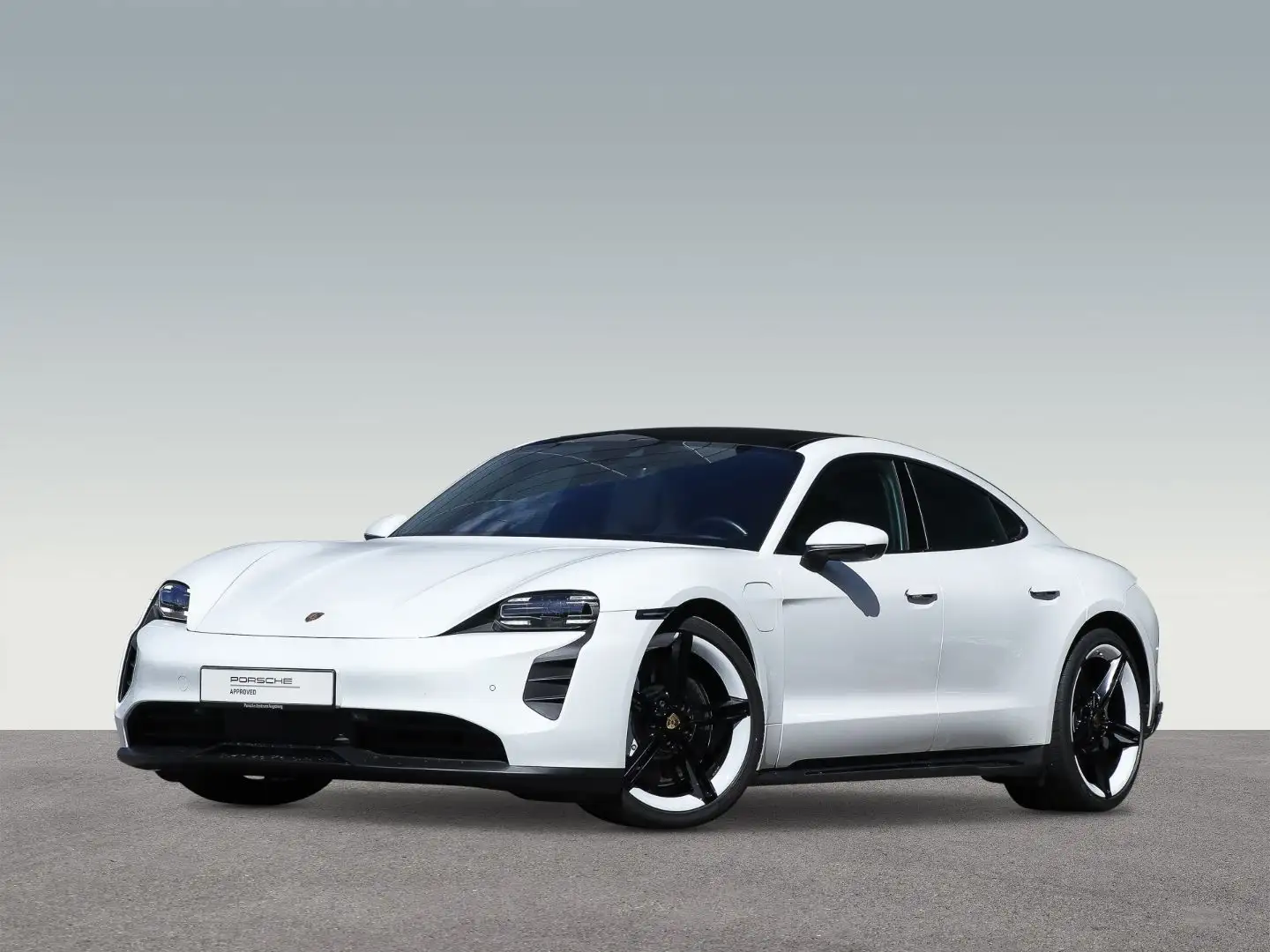 Porsche Taycan BOSE Panoramadach Surround-View 21-Zoll Beyaz - 1