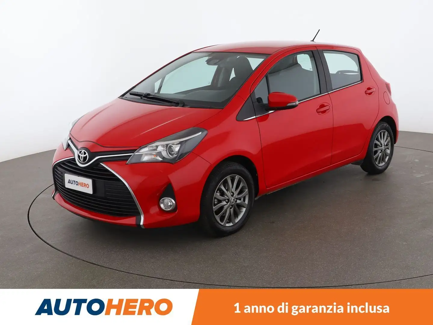 Toyota Yaris 1.33 Dual VVT-i Active Rouge - 1