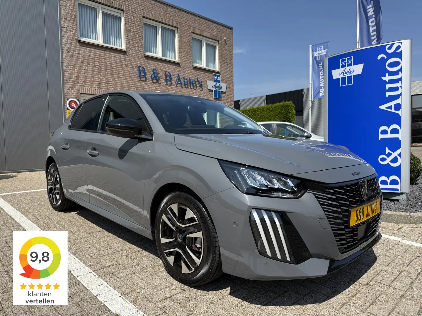 Peugeot 208 1.2 PureTech 100pk Allure Vision-Pack l ACC l BLIS Grijs - 1