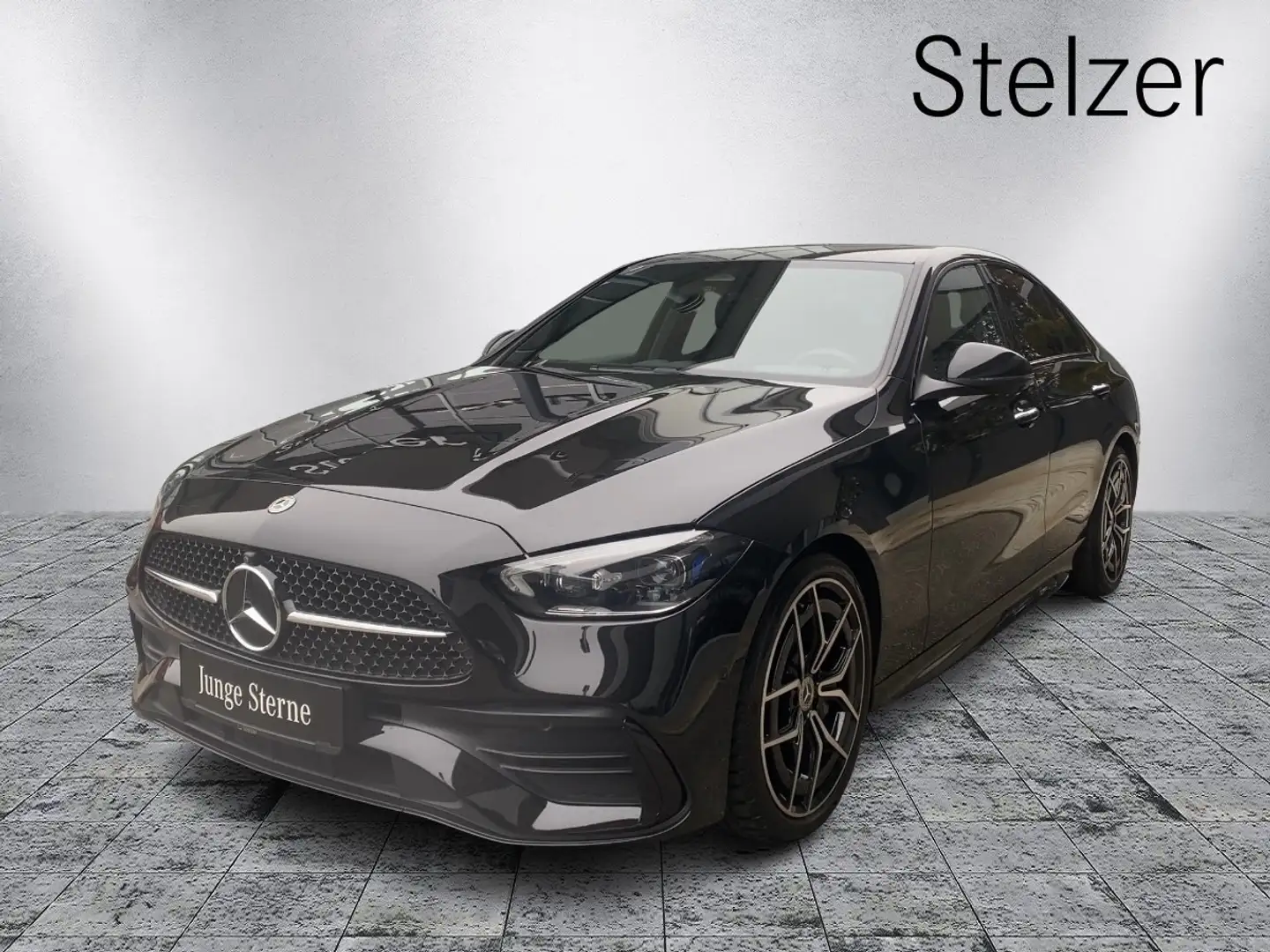 Mercedes-Benz C 300 d AMG Line KeyGo 360°K PTS NAV eHeck Schwarz - 2