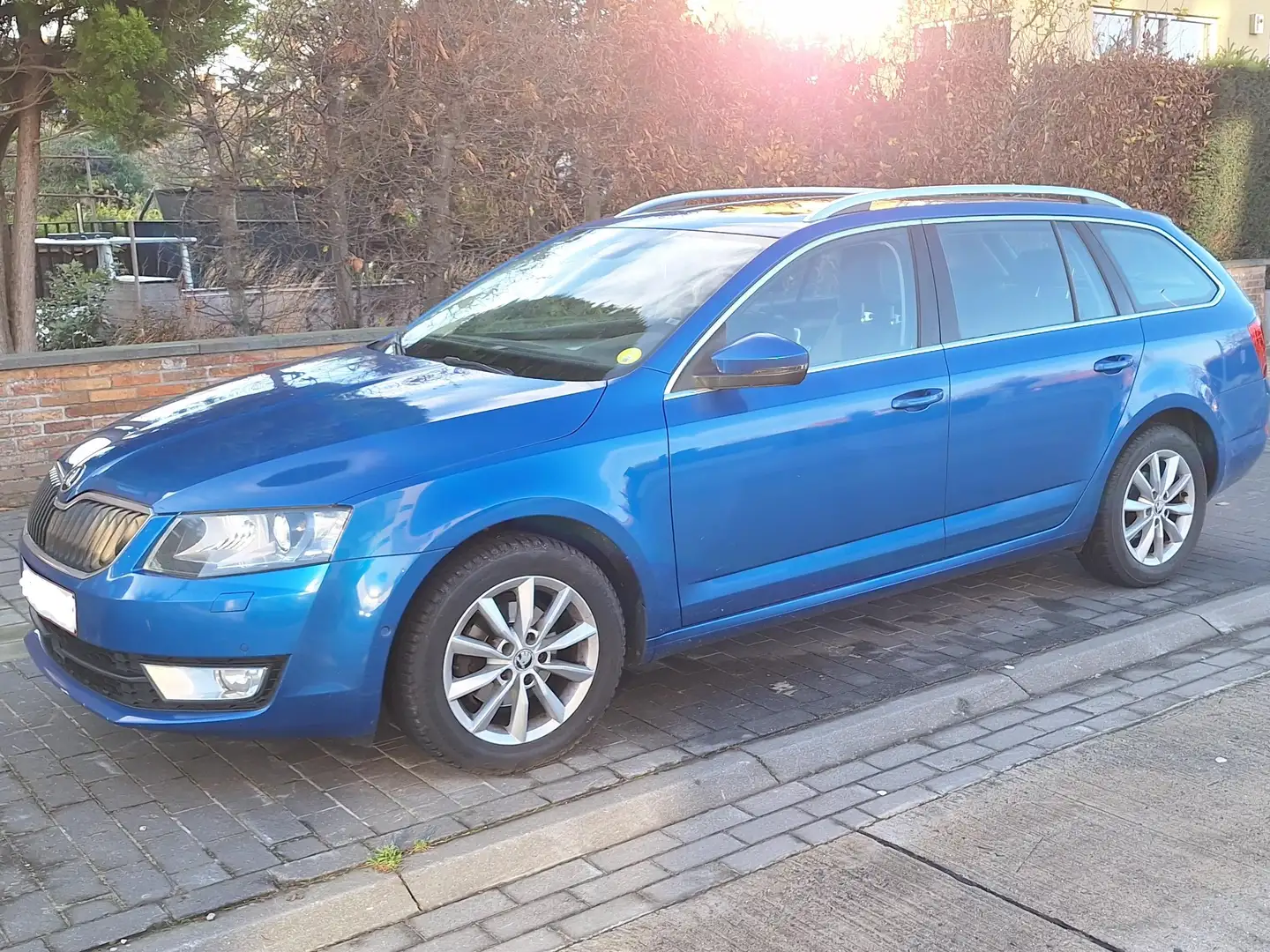 Skoda Octavia Octavia Combi 1.6 TDI Green tec Solution Bleu - 2