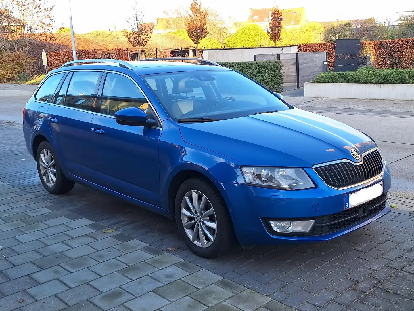 Skoda Octavia Octavia Combi 1.6 TDI Green tec Solution Bleu - 1