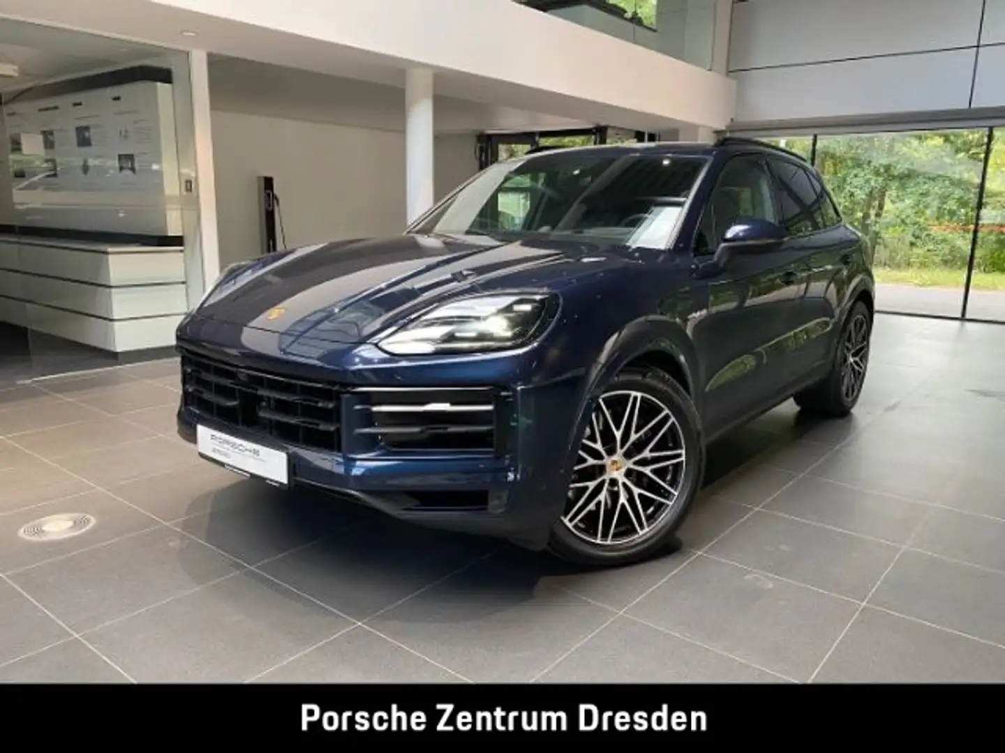 Porsche Cayenne E-Hybrid Blau - 1