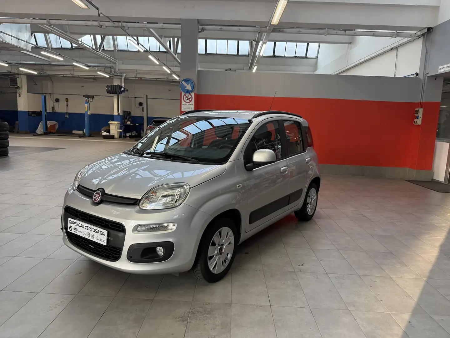 Fiat Panda 1.2 Lounge 69cv Argent - 1